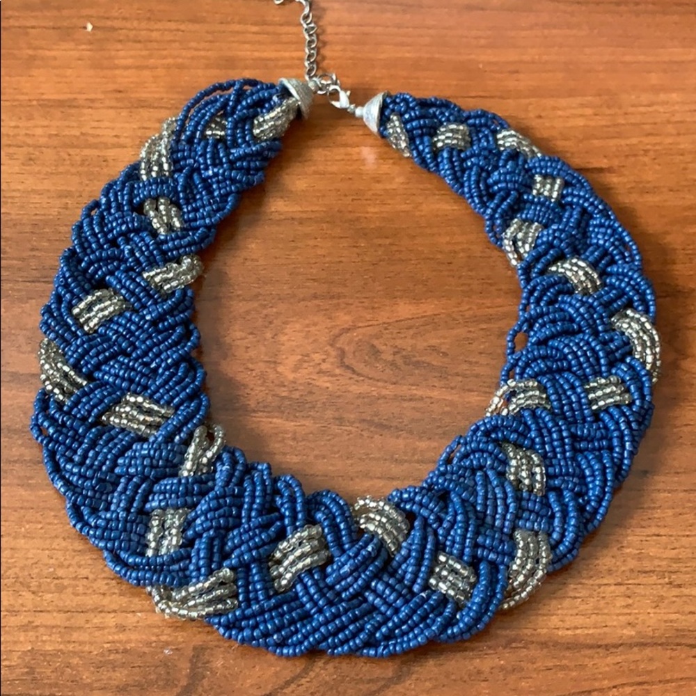 Beaded necklace.